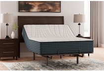 gruve   inch hybrid white mattress king   