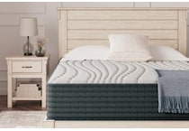 gruve   inch hybrid white mattress king   