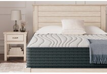 gruve   inch hybrid white mattress queen   