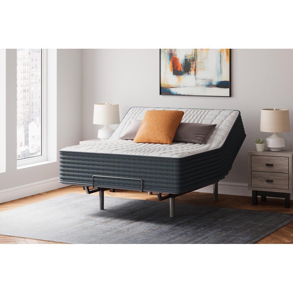 gruve   inch hybrid white mattress cal king   