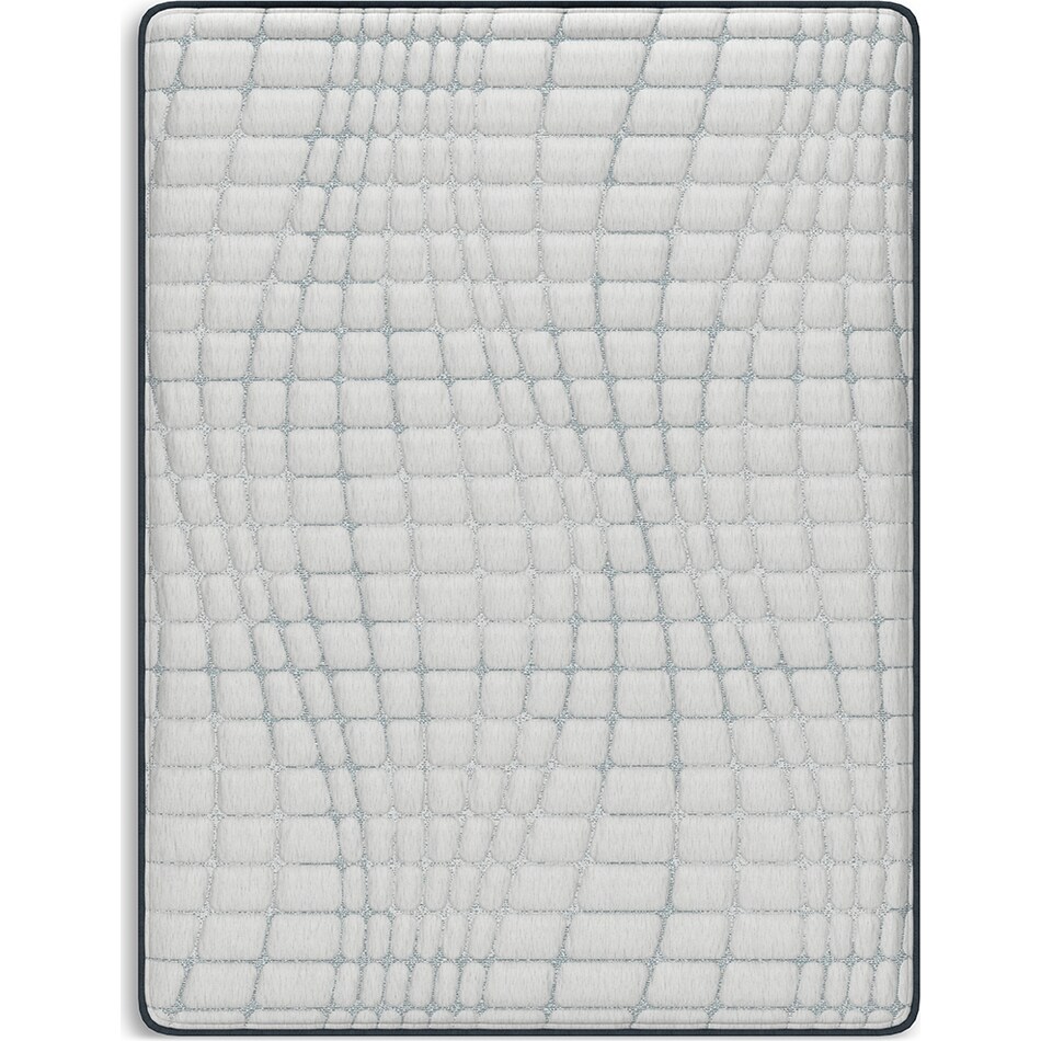 gruve   inch hybrid white mattress cal king   
