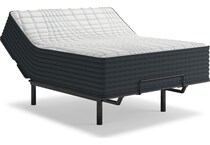 gruve   inch hybrid white mattress cal king   