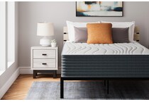 gruve   inch hybrid white mattress queen   