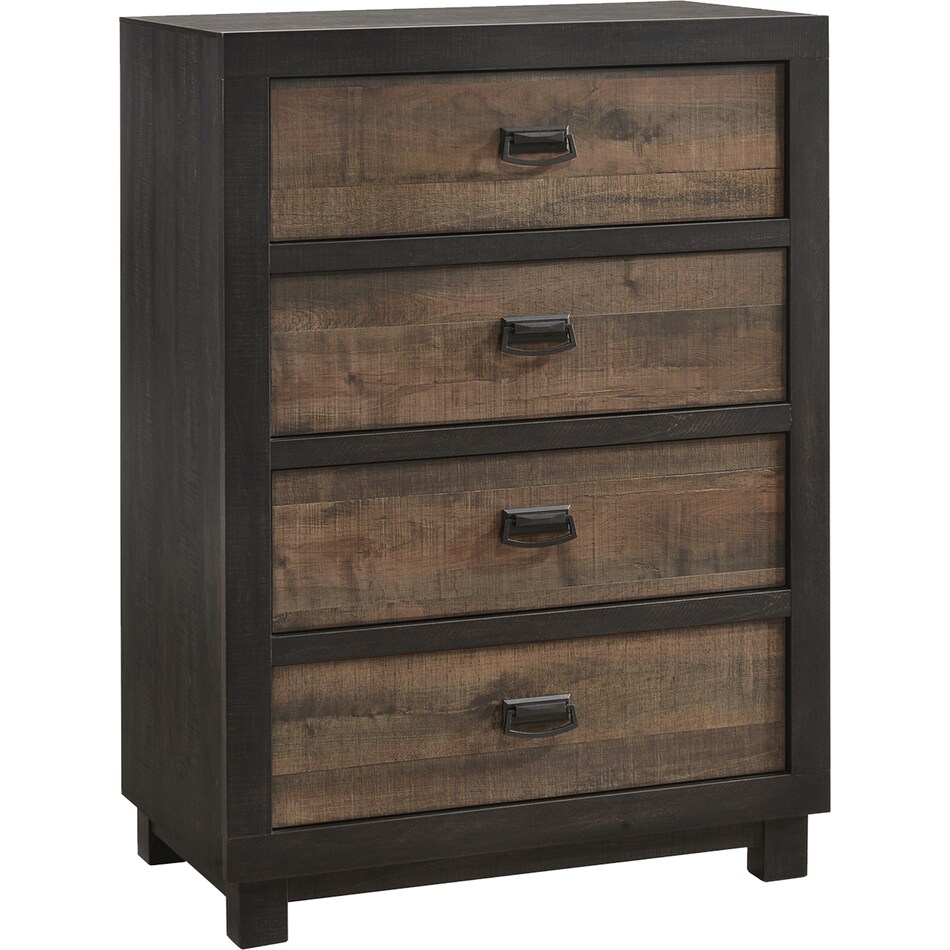haines dark chocolate chest   