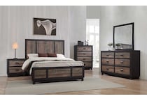 haines dark chocolate chest   