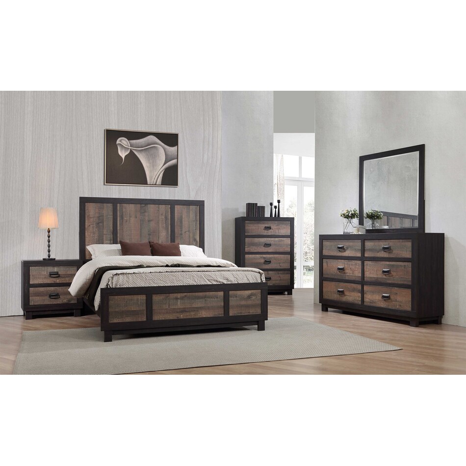 haines dark chocolate chest   