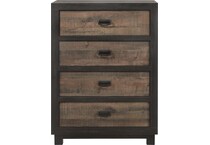 haines dark chocolate chest   