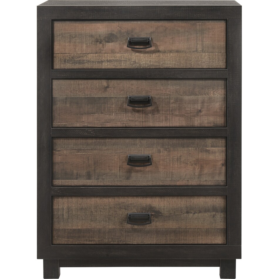 haines dark chocolate chest   