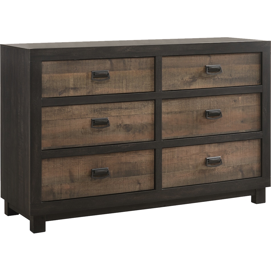 haines dark chocolate dresser   