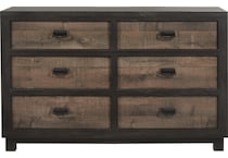 haines dark chocolate dresser   