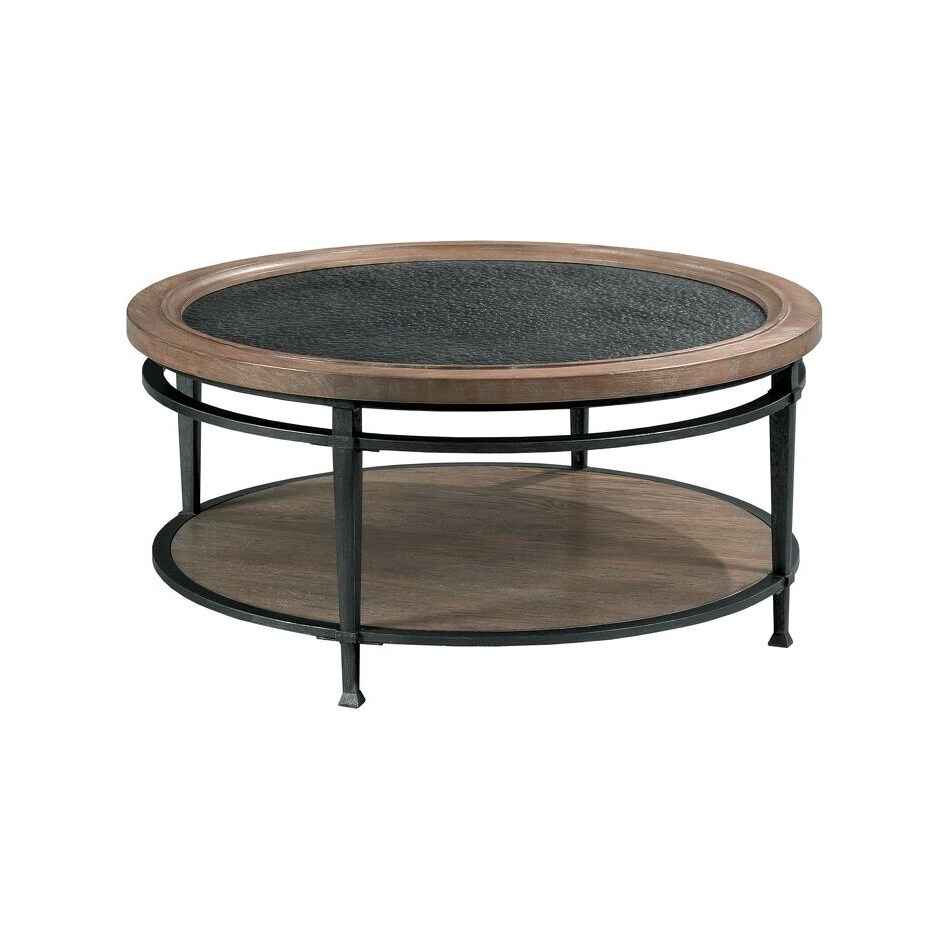 hallowell brown black cocktail table   