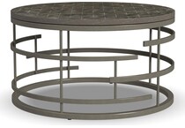 halstead soft silver cocktail table   