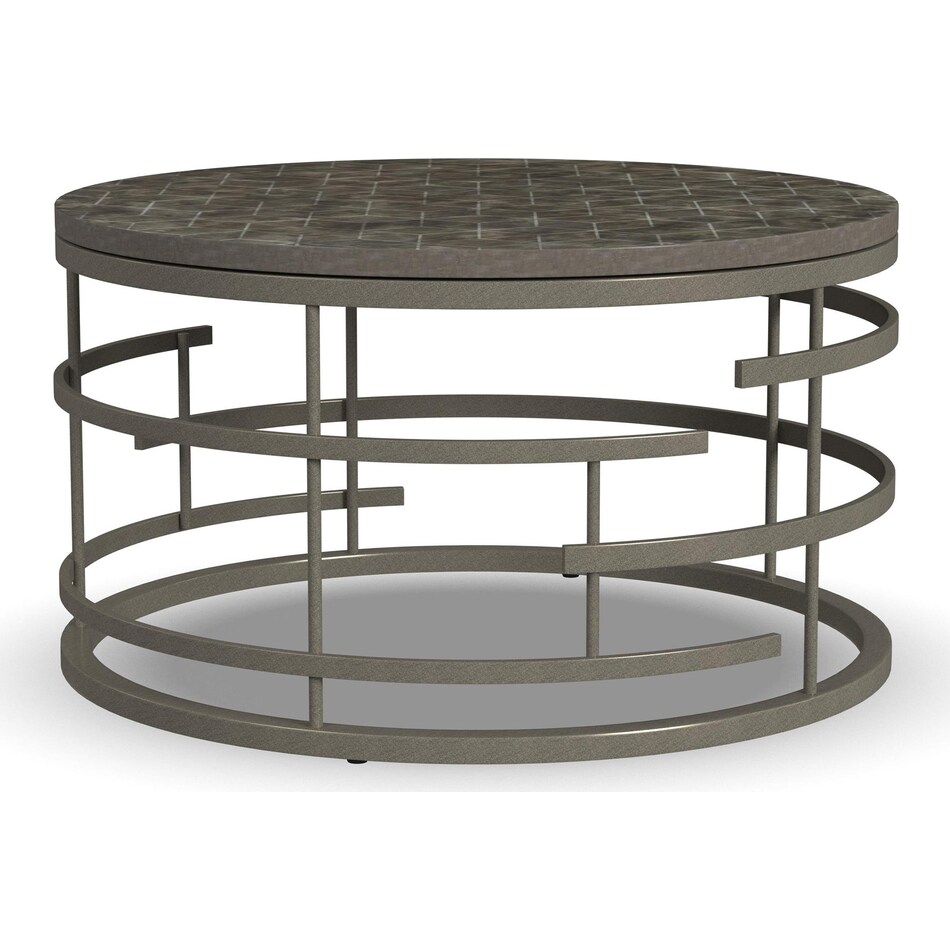 halstead soft silver cocktail table   