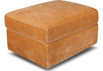 hametown andrew cognac ottoman   