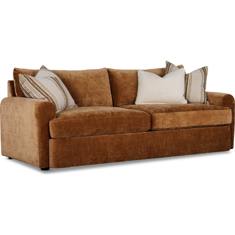 hametown andrew cognac sofa   