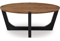 hanneforth brown cocktail table   