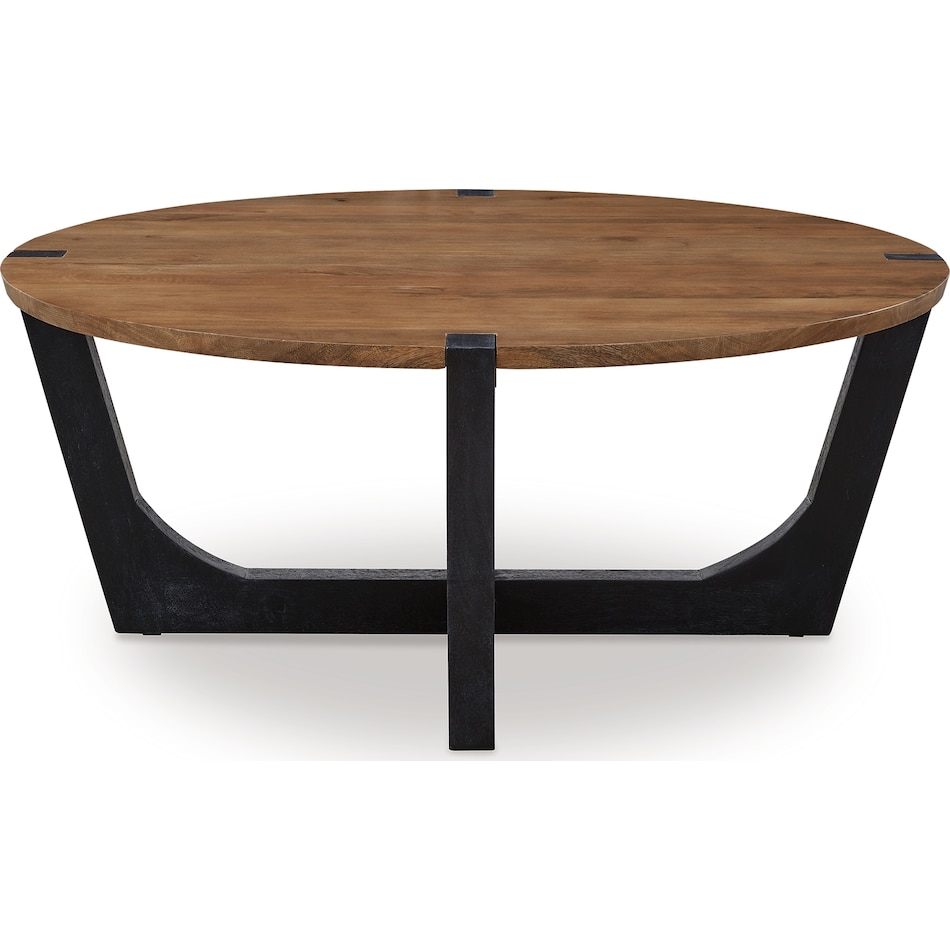 hanneforth brown cocktail table   