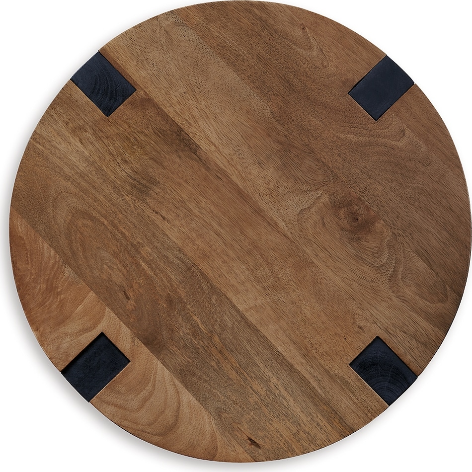 hanneforth brown end table   