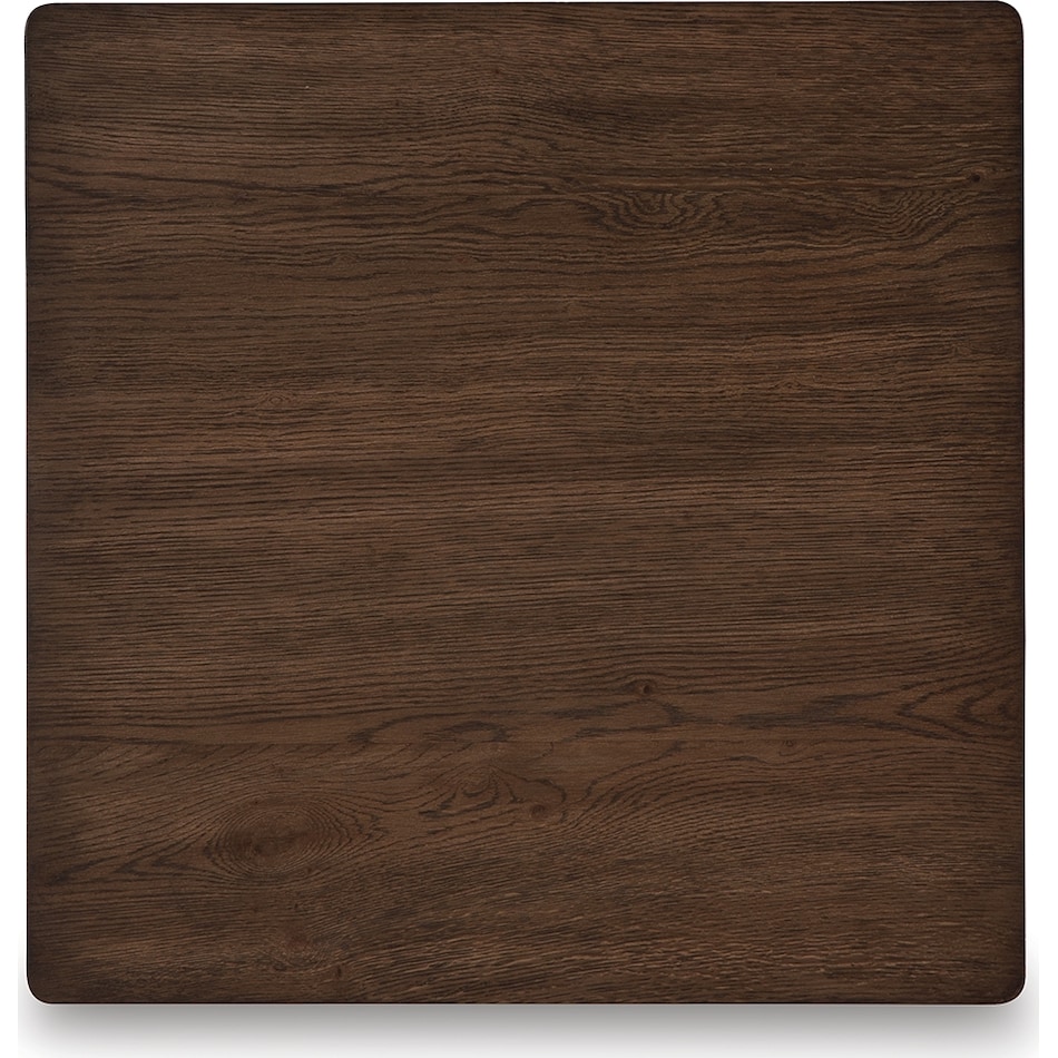 hannodream warm brown end table   