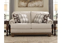 harleson  wheat loveseat   