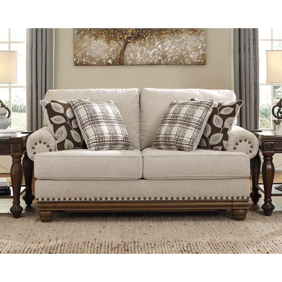 harleson  wheat loveseat   