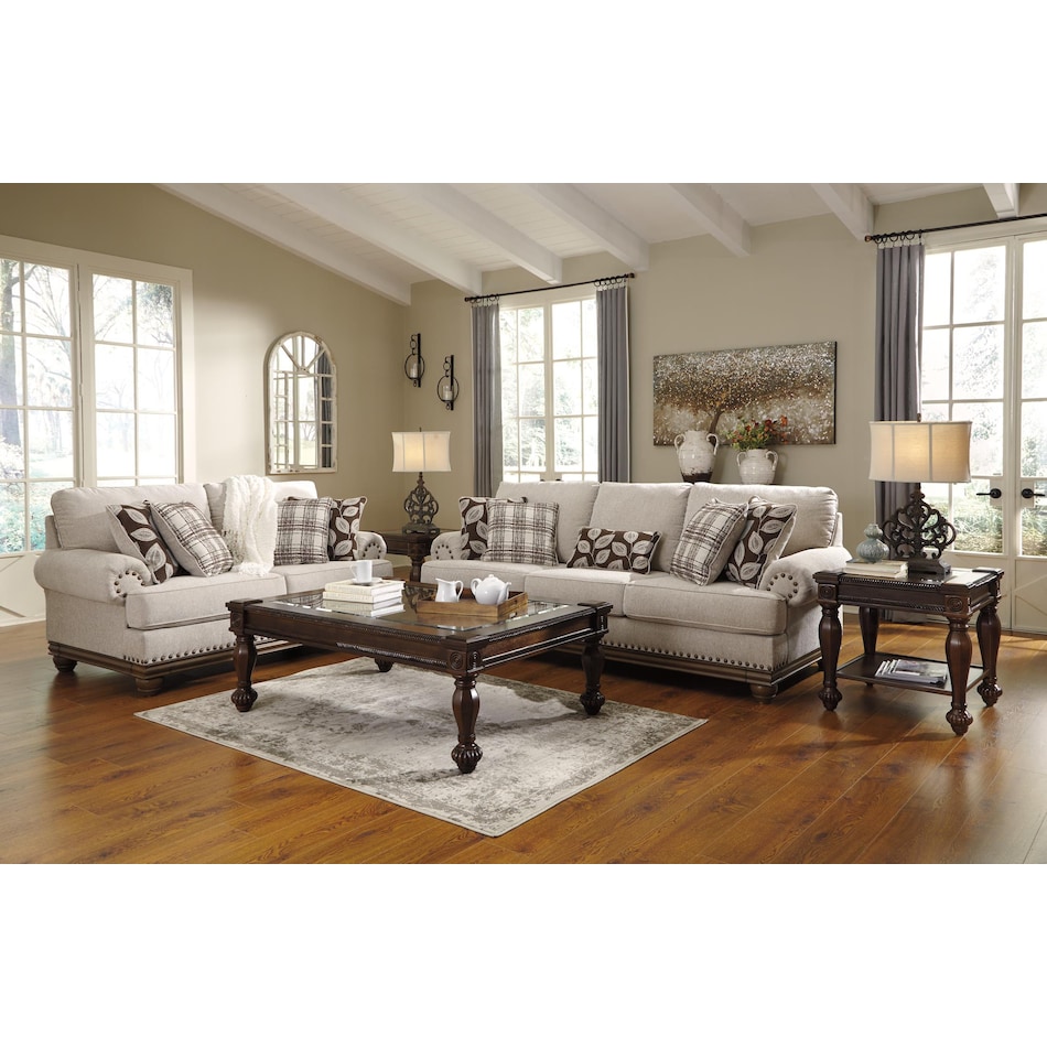 harleson  wheat loveseat   