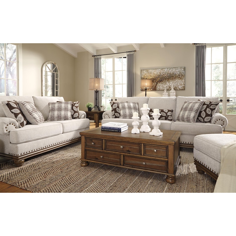 harleson  wheat loveseat   