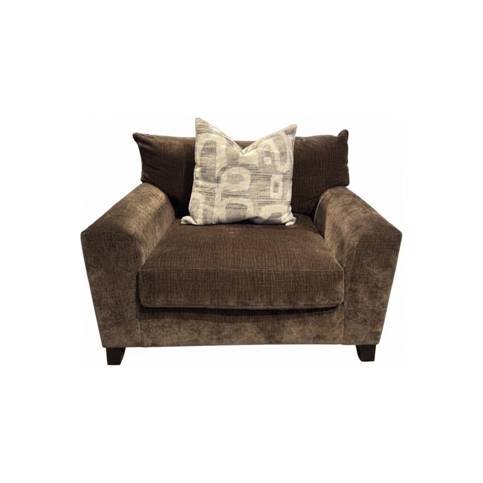 harlow napa brown chair   