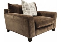 harlow napa brown chair   
