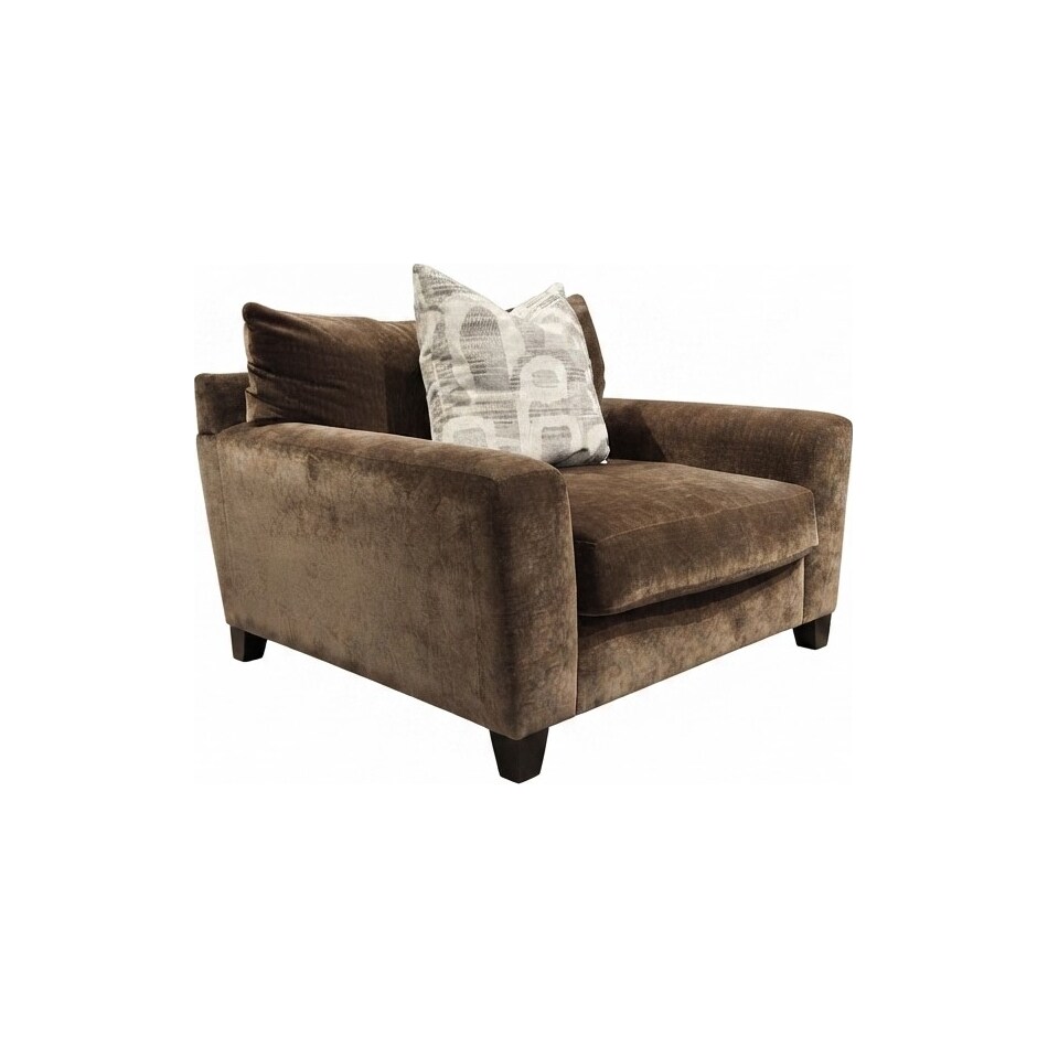 harlow napa brown chair   