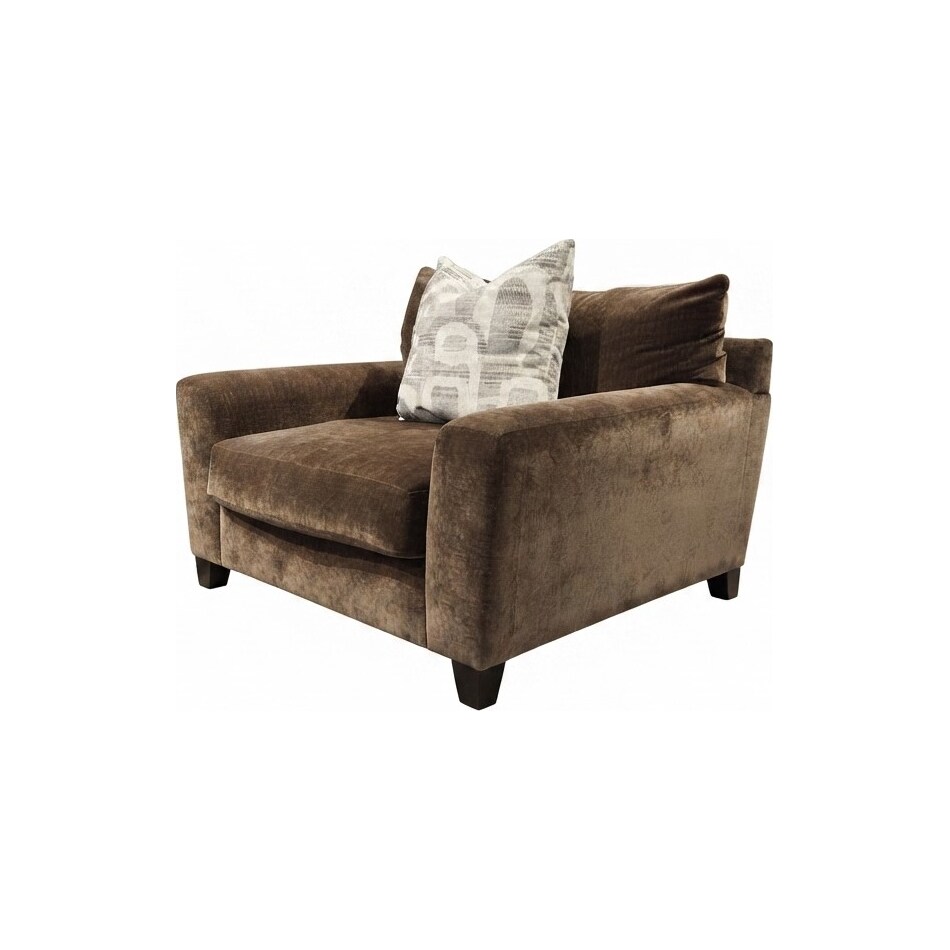 harlow napa brown chair   