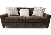 harlow napa brown sofa   