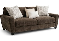 harlow napa brown sofa   