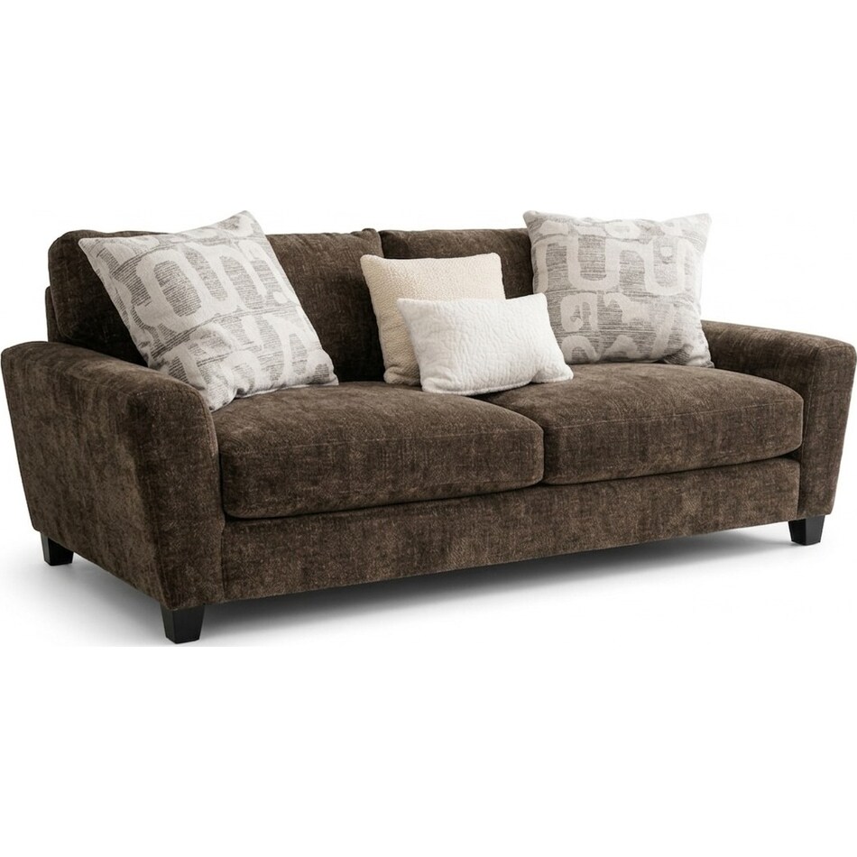 harlow napa brown sofa   