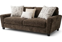 harlow napa brown sofa   