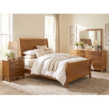 HARLOW SLEIGH BED