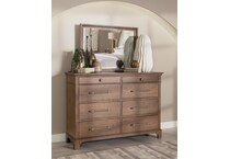 harmony brown dresser   