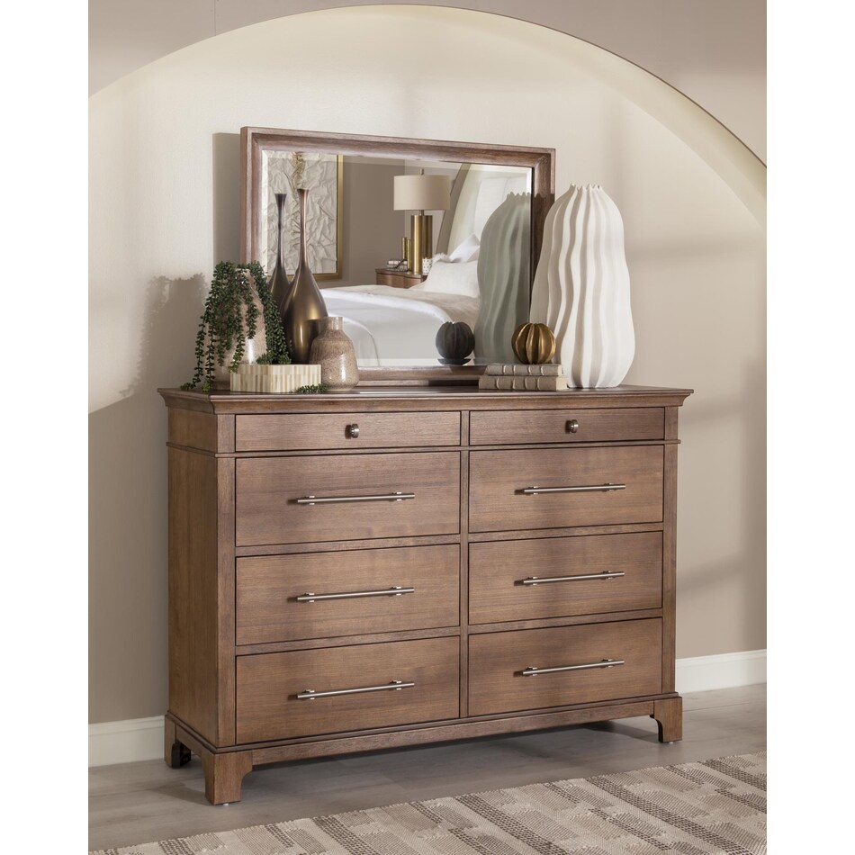harmony brown dresser   