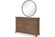 harmony brown mirror   