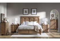 harmony brown nightstand   