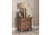 harmony brown nightstand   