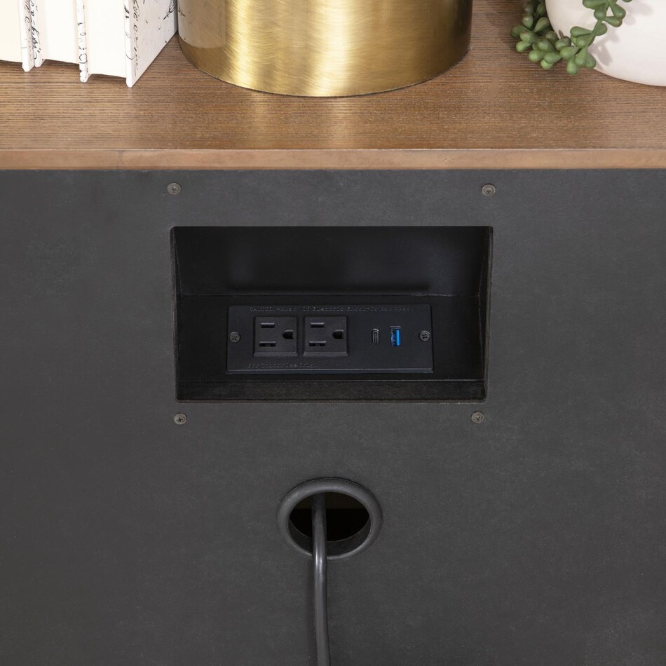 harmony brown nightstand   