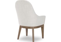 harmony ovation tweed finish dorel asbury oyster arm chair   