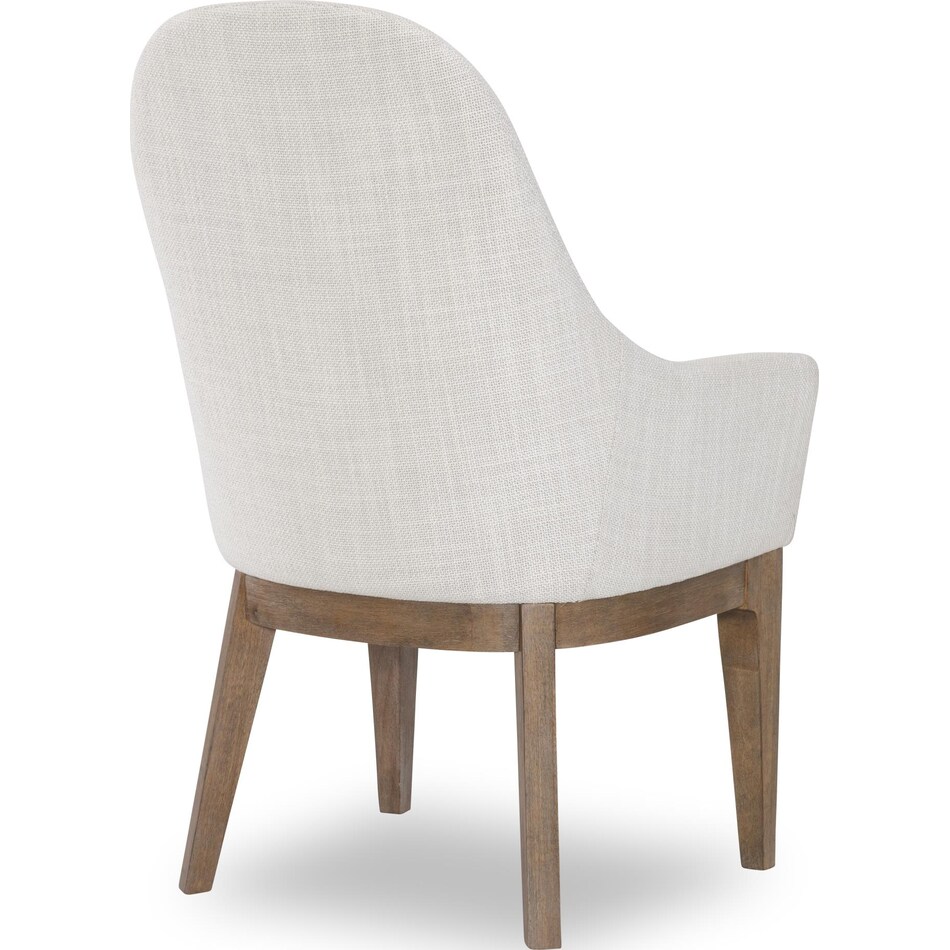 harmony ovation tweed finish dorel asbury oyster arm chair   