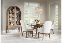 harmony ovation tweed finish dorel asbury oyster arm chair   