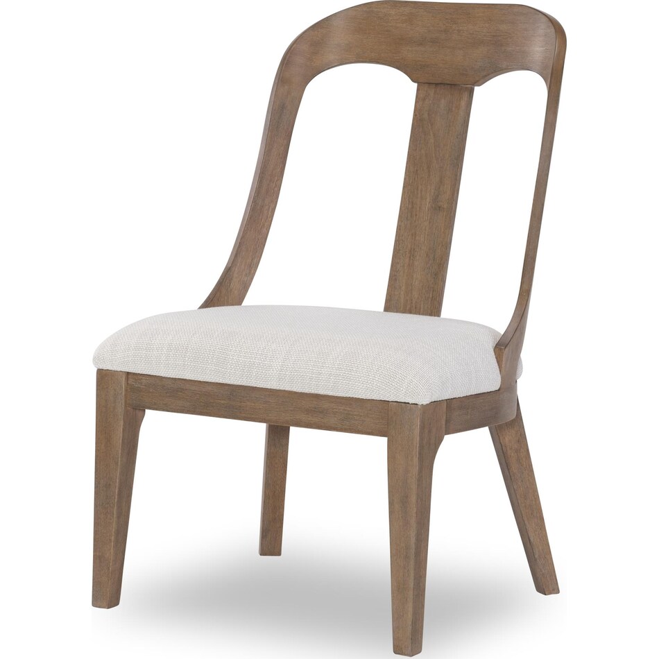 harmony ovation tweed finish dorel asbury oyster side chair   