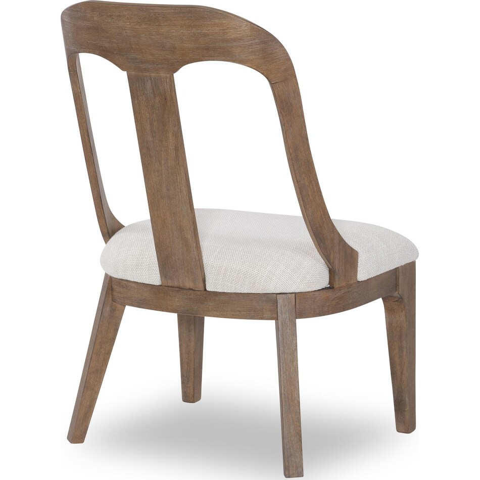 harmony ovation tweed finish dorel asbury oyster side chair   