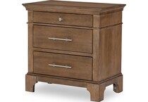harmony ovation tweed finish nightstand   