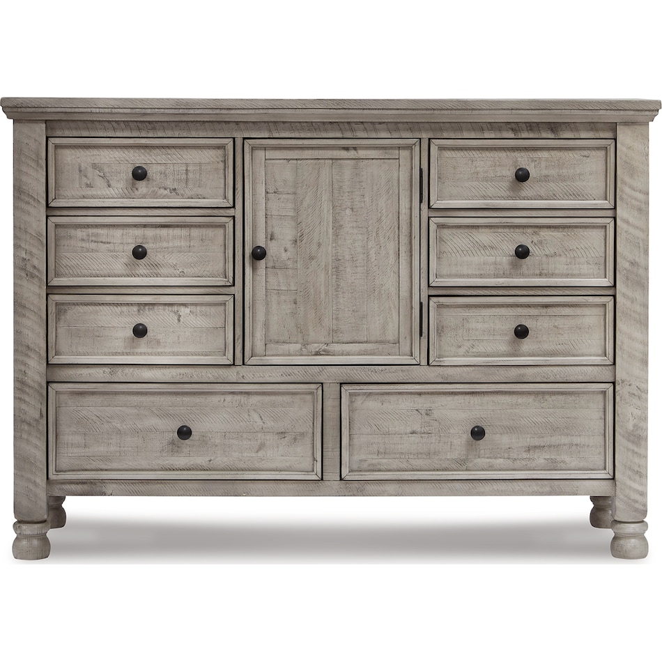 harrastone gray dresser   