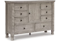 harrastone gray dresser   